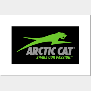 ARCTIC CATT SNOWMOBILE Posters and Art